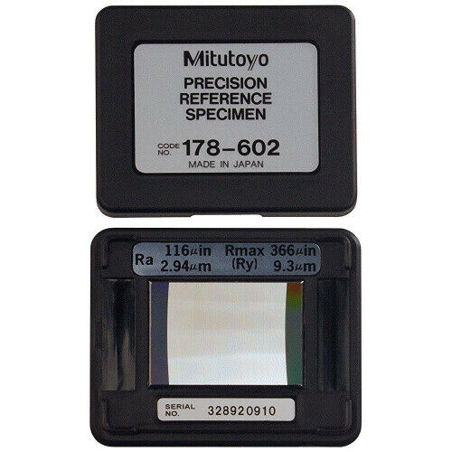 Mitutoyo 178-602 мера шероховатости, параметры Ra 2,94 мкм; R max (Ry) 9,3 мкм - 1