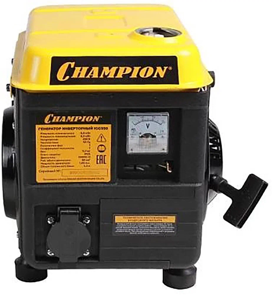 Инверторный генератор Champion IGG950 - 3