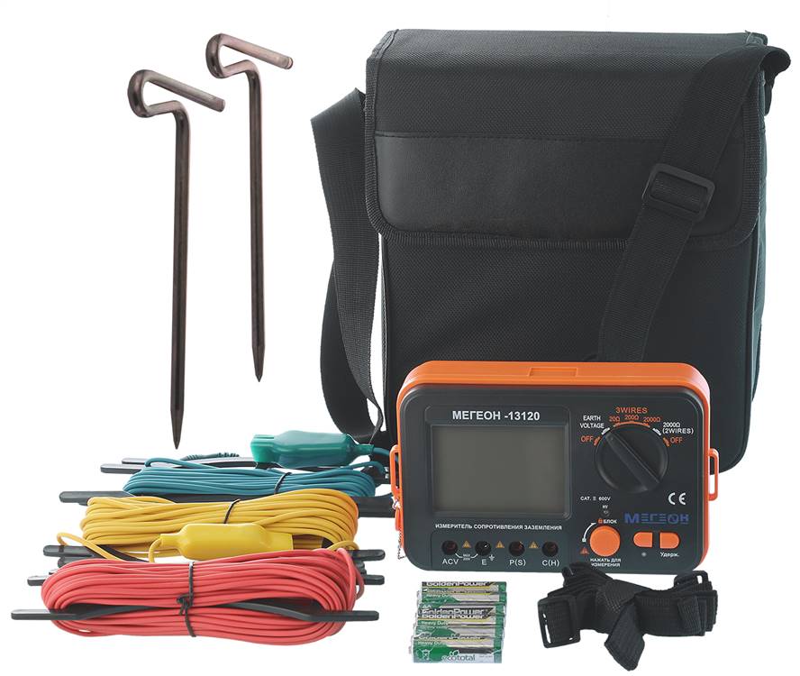 МЕГЕОН 13120 Омметр (измеритель сопротивления заземления) - 6