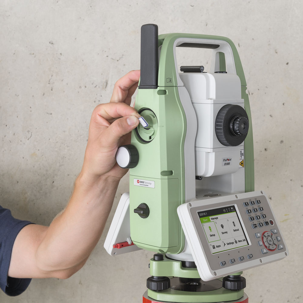 Тахеометр Leica TS07 R500 (2") - 10