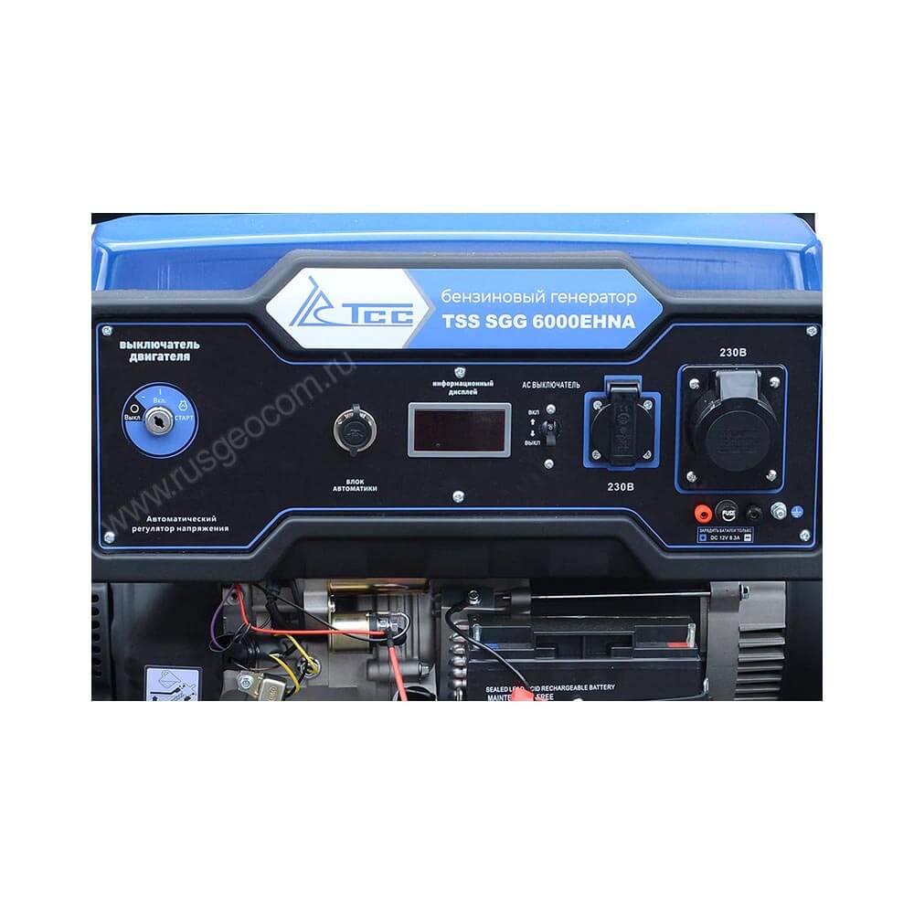 Бензиновый генератор TSS SGG 6000EHNA с АВР - 5