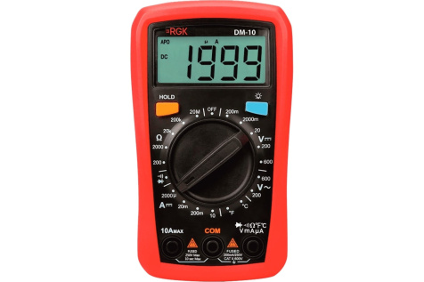 Мультиметр RGK DM-10 с поверкой