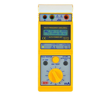 2712 EL - цифровой измеритель параметров УЗО