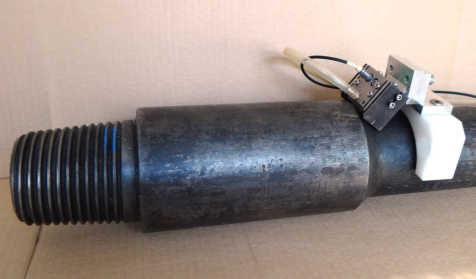 Преобразователи для УЗК ниппельной части бурильной трубы