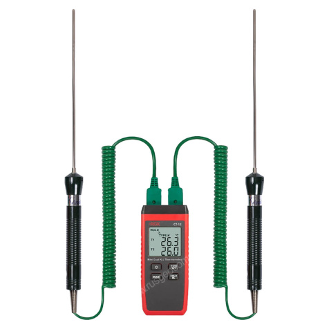 Термометр RGK CT-12 с погружными зондами температуры TR-10W