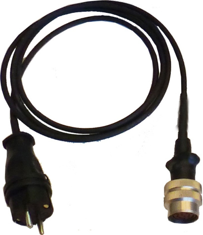 Кабель сетевой морозостойкий (2РМ24-евровилка), 2 м