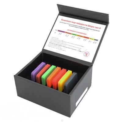 Меры твердости резины и пластмасс по Шору (тип А)