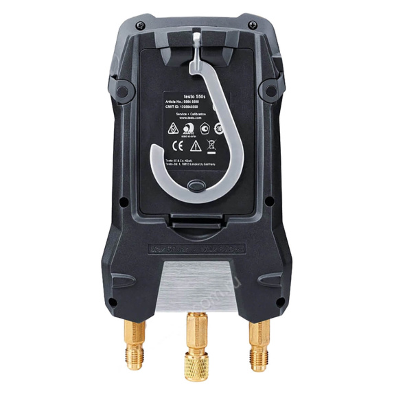 Цифровой манометрический коллектор Testo 550s комплект 3 в кейсе c шлангами - 2