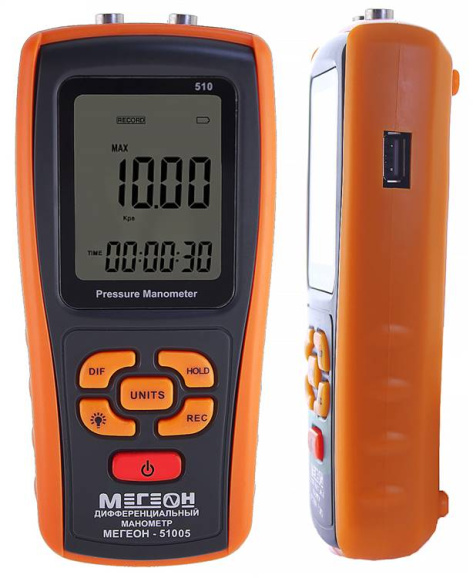 МЕГЕОН 51005 Дифференциальный манометр - 2