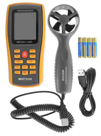 МЕГЕОН 11005 Термоанемометр с выносным датчиком - 3