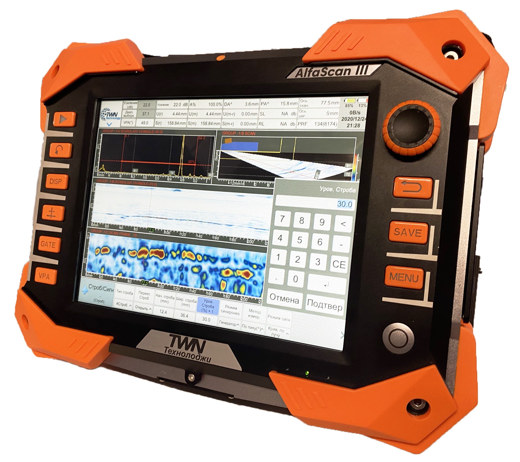 Альфаскан 3 Ультразвуковой дефектоскоп