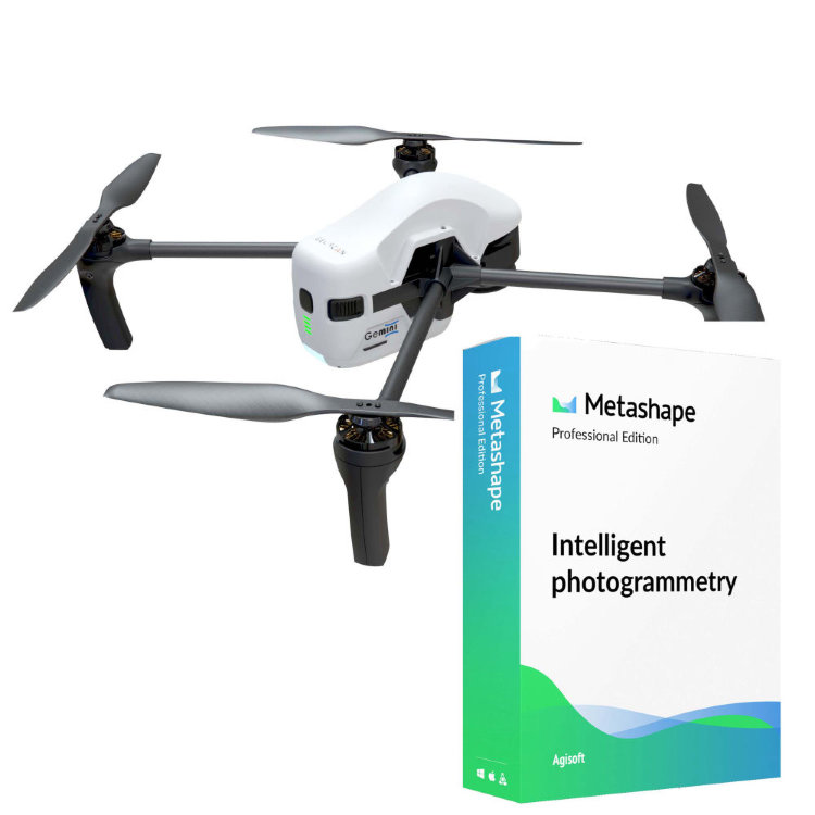Квадрокоптер Геоскан gemini+Agisoft Metashape Professional