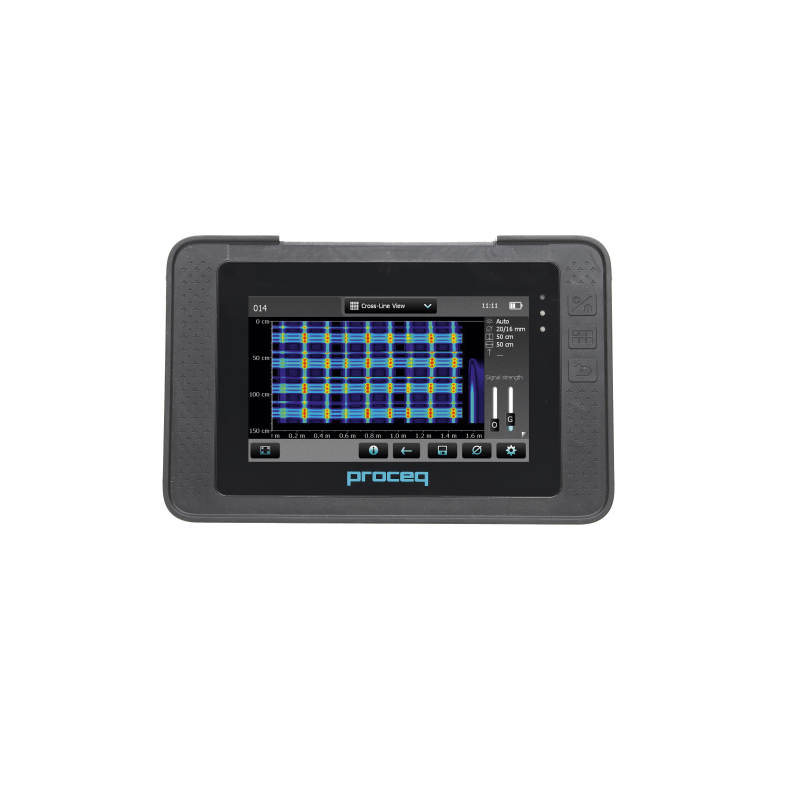 Profometer 630 AI для измерения защитного слоя бетона и поиска арматуры