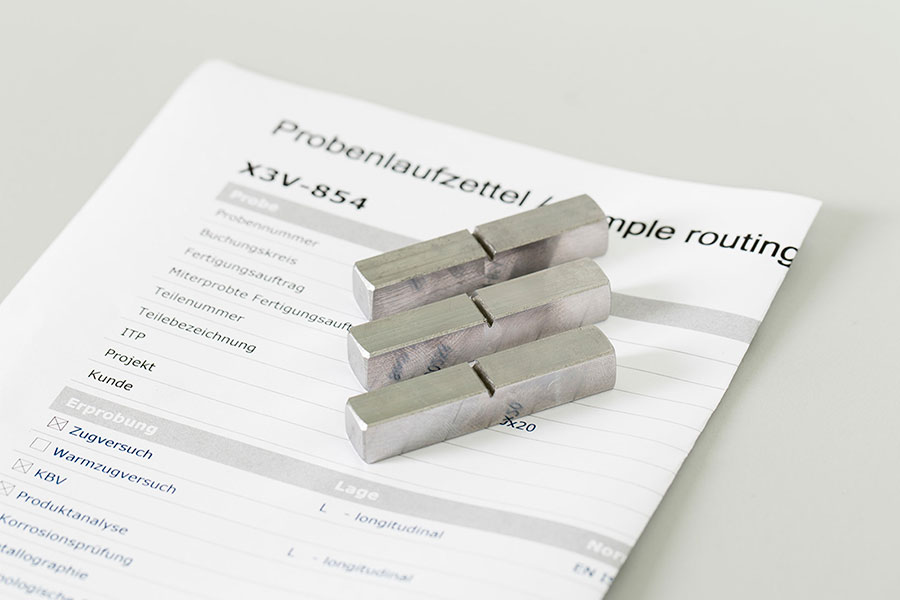 Сертифицированные эталонные образцы Шарпи по ISO148-3