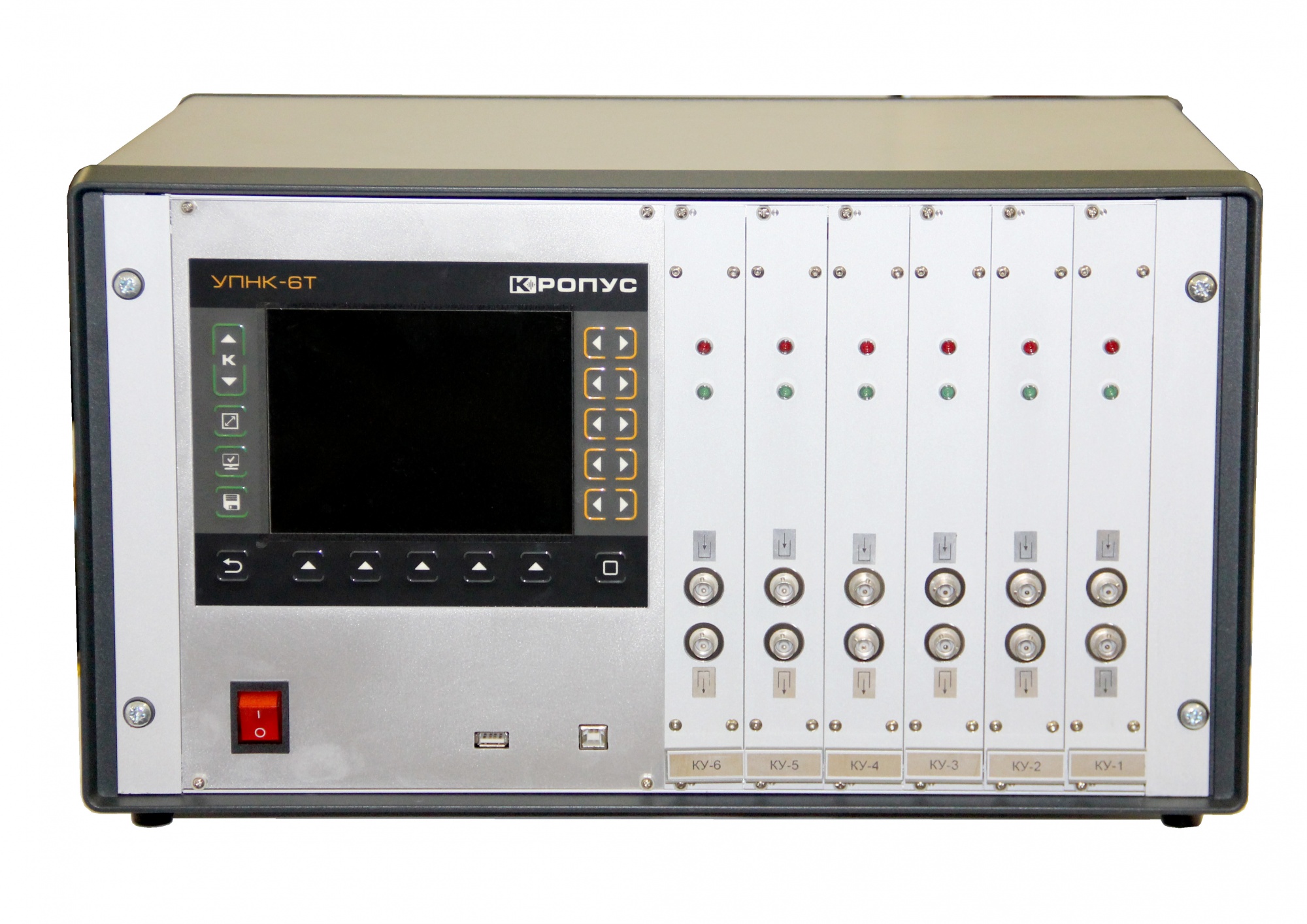 УПНК-6Т портативный промышленный УЗ дефектоскоп с параллельными каналами