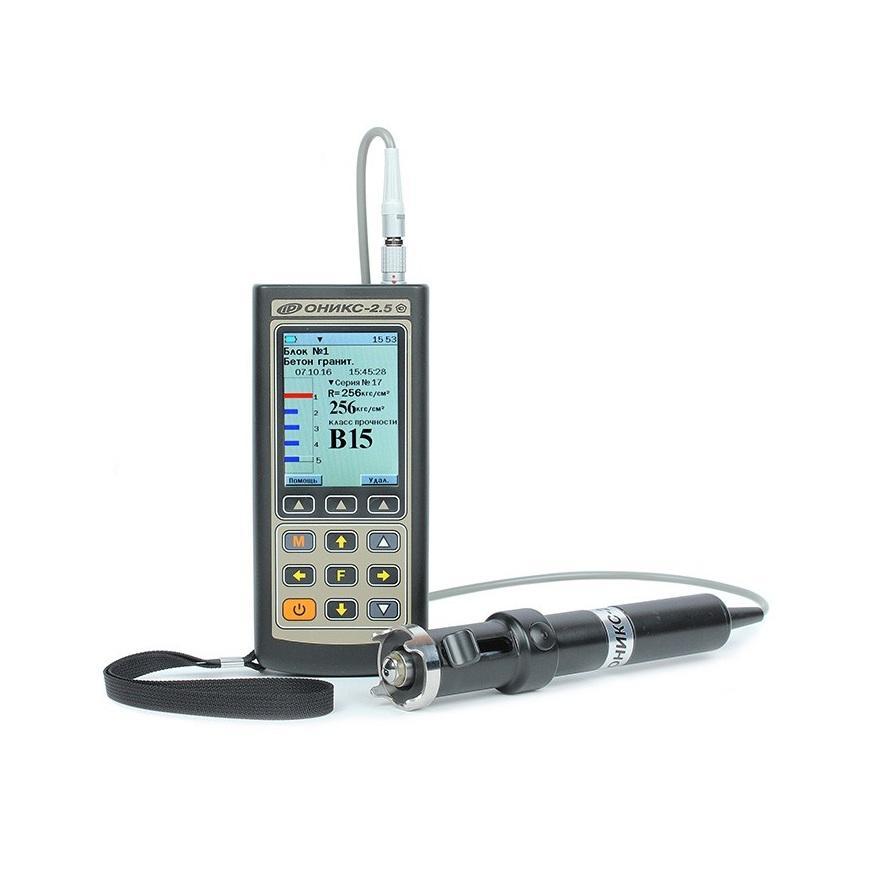 ОНИКС-2.5 электронный склерометр (измеритель прочности бетона)