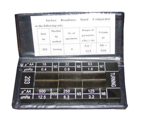 Образцы шероховатости поверхности по ГОСТ 9378