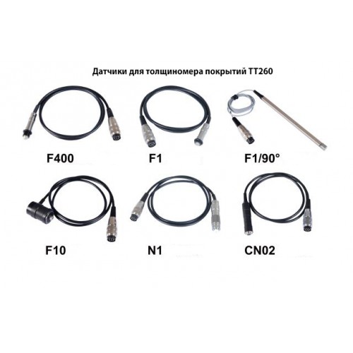 F1 — дополнительный датчик для TT260 на магнитной основе (до 1250 мкм)