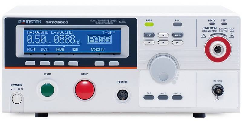GW Instek GPT-79901 измеритель параметров безопасности электрооборудования