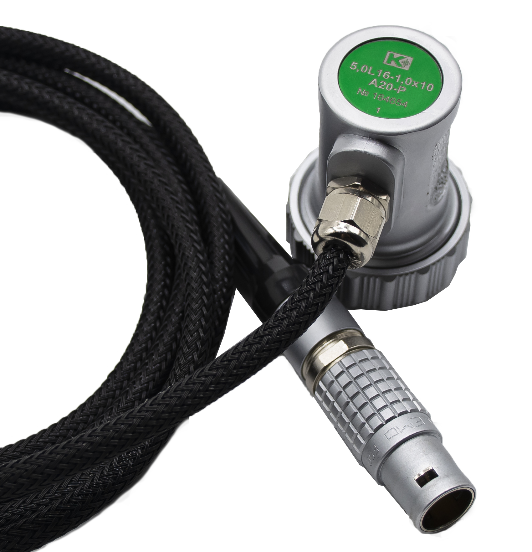 5L16-1,0x10-A20-P прямая фазированная решетка, 16 эл, 5 МГц