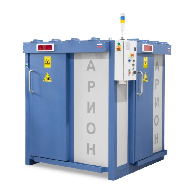 Камера радиационной защиты для центров аттестации сварщиков АРИОН-15.15.15.08/2