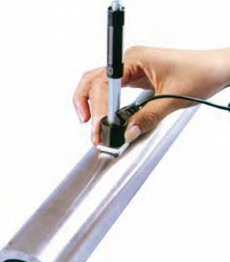 Комплект опорных колец и насадок к динамическим твердомерам для измерения твёрдости на изогнутых поверхностях