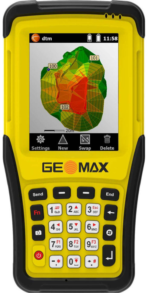 Полевой контроллер Geomax Zenius5 W