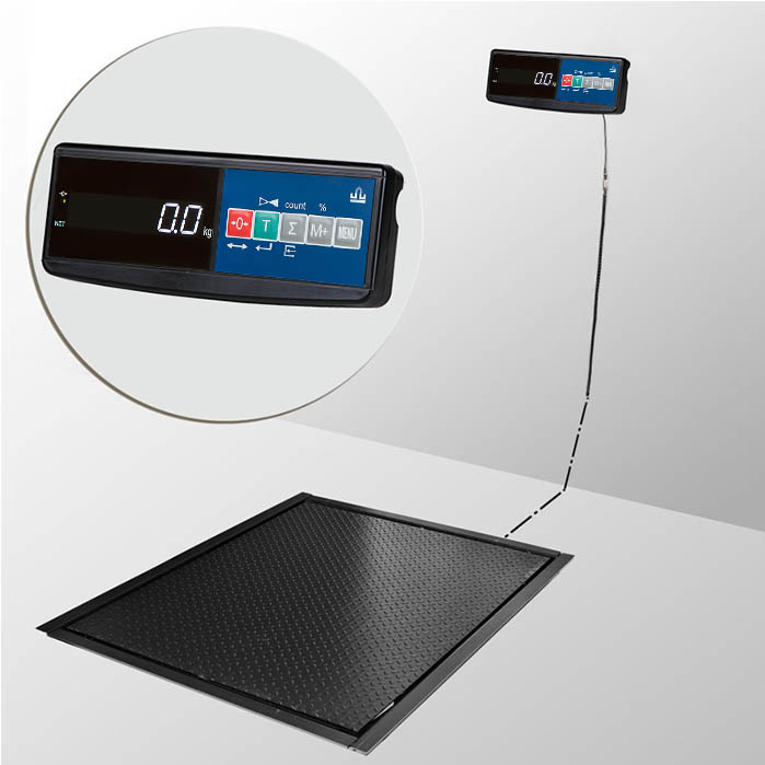 Платформенные врезные весы  Масса-К 4D-PMF