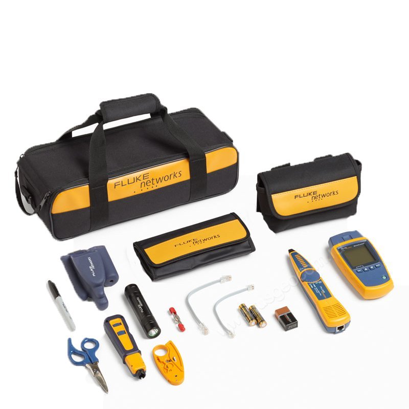 Fluke Networks MS2-TTK, расширенный комплект кабельного тестера MicroScanner2