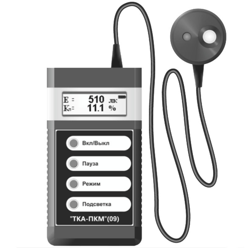 ТКА-ПКМ (09) Люксметр + Пульсметр + Яркомер  с поверкой