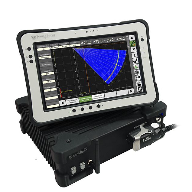 Ультразвуковой дефектоскоп Хамелеон 32+
