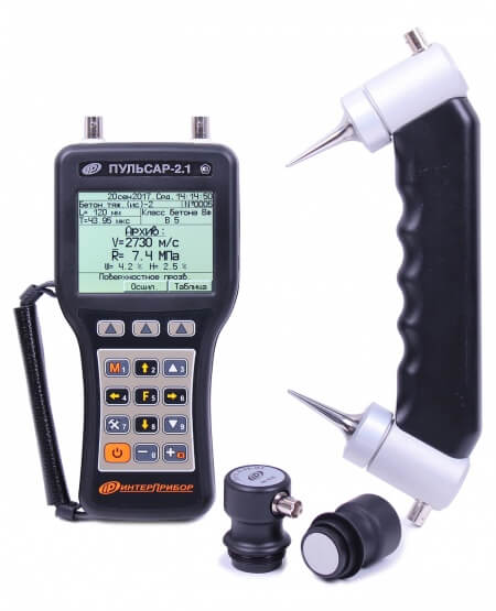 ПУЛЬСАР-2.1 ультразвуковой прибор для контроля прочности бетона