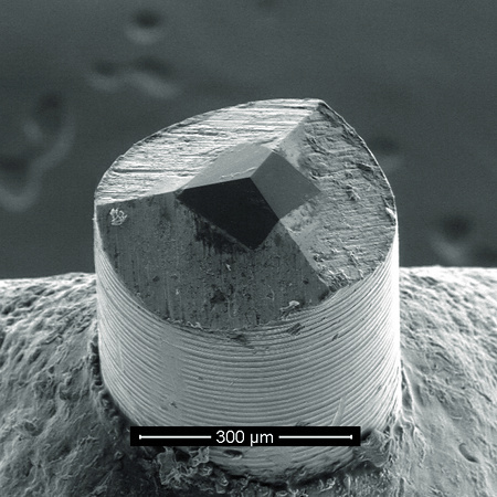 Наконечник алмазный тип Беркович (Berkovich) для микротвердомеров ПМТ-3 и ПМТ-5