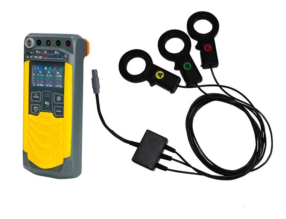 РС-30 с клещами КТИР-500 вольтамперфазометр с поверкой